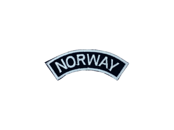Norway i en bue - Patch  Mærke