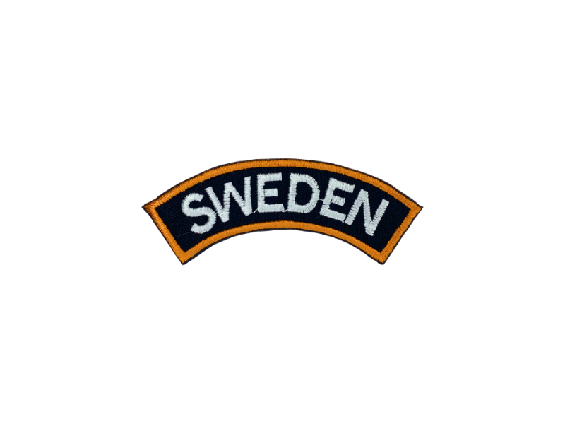 Sweden i en bue - Patch Mærke - Billede 2