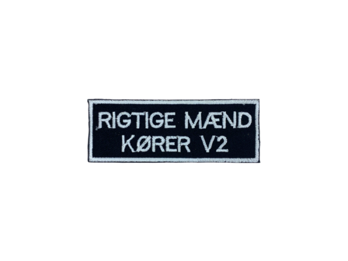 Rigtige mænd kører V2 - Patch  Mærke