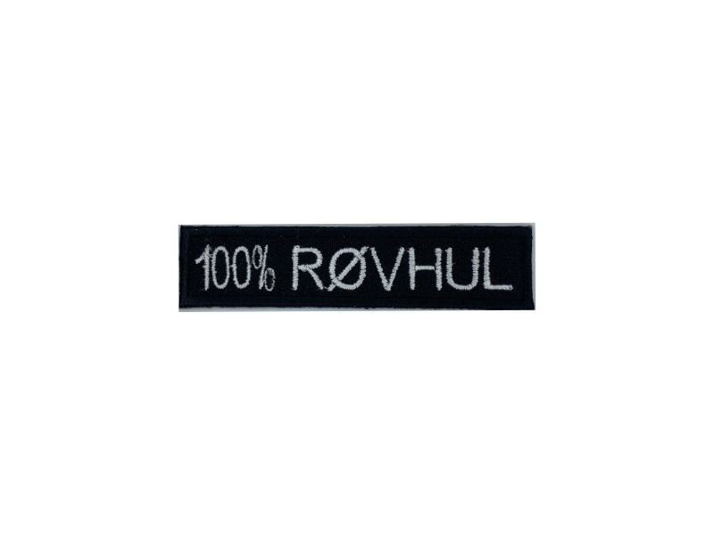100% Røvhul - Patch Mærke - Billede 6