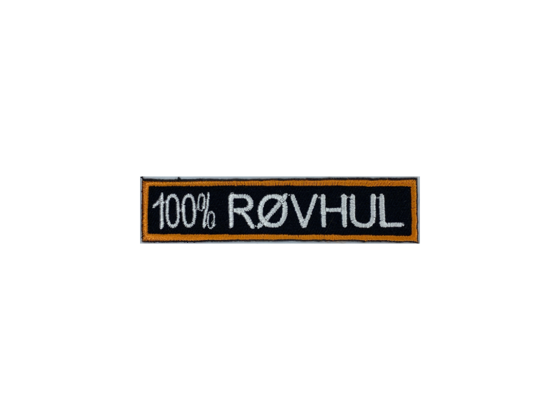 100% Røvhul - Patch Mærke - Billede 2