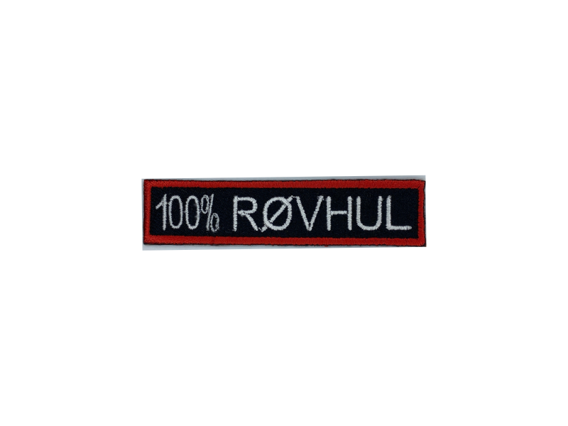 100% Røvhul - Patch Mærke - Billede 3