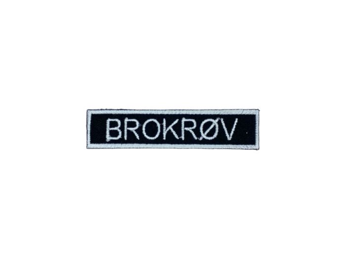 Brokrøv - Patch  Mærke