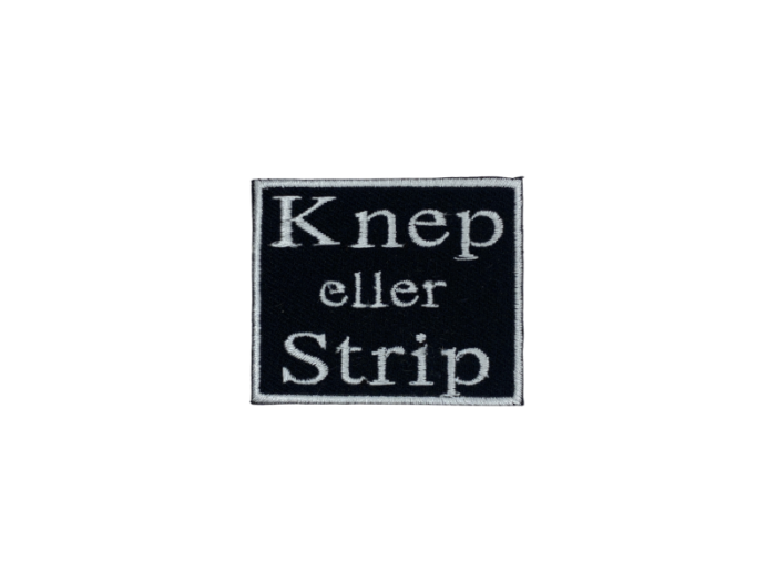Knep eller strip - Patch  Mærke