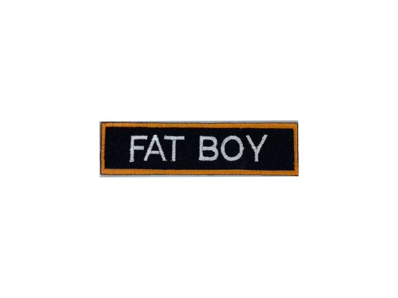 Fat boy - Patch Mærke - Billede 3