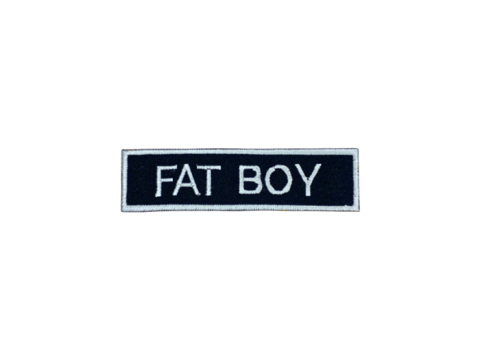Fat boy - Patch  Mærke