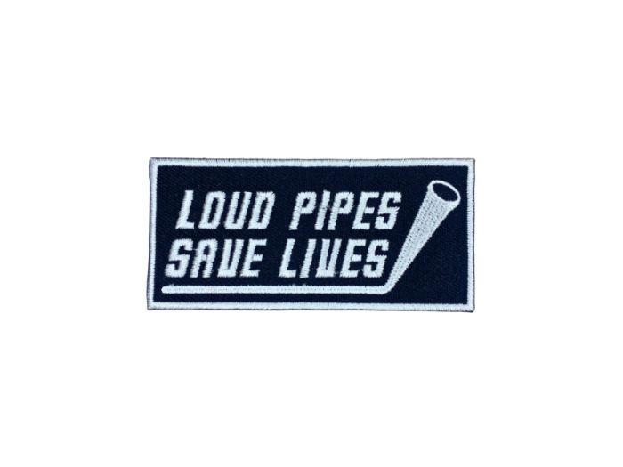 Loud pipes save lives - Patch  Mærke