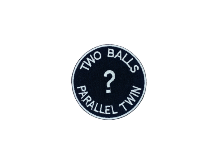 Two balls paralell twin - Patch  Mærke