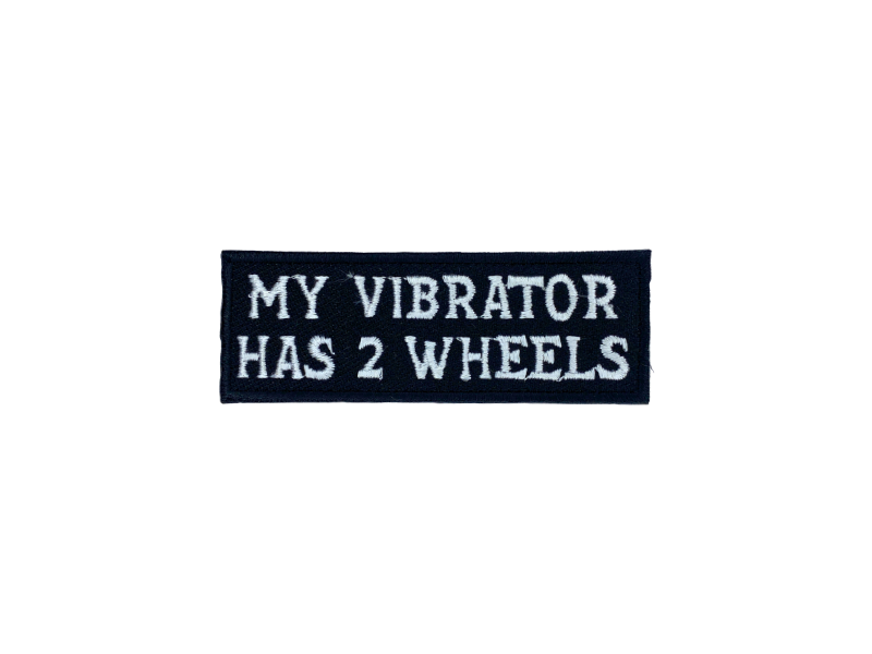 My vibrator has 2 wheels - Patch Mærke - Billede 6