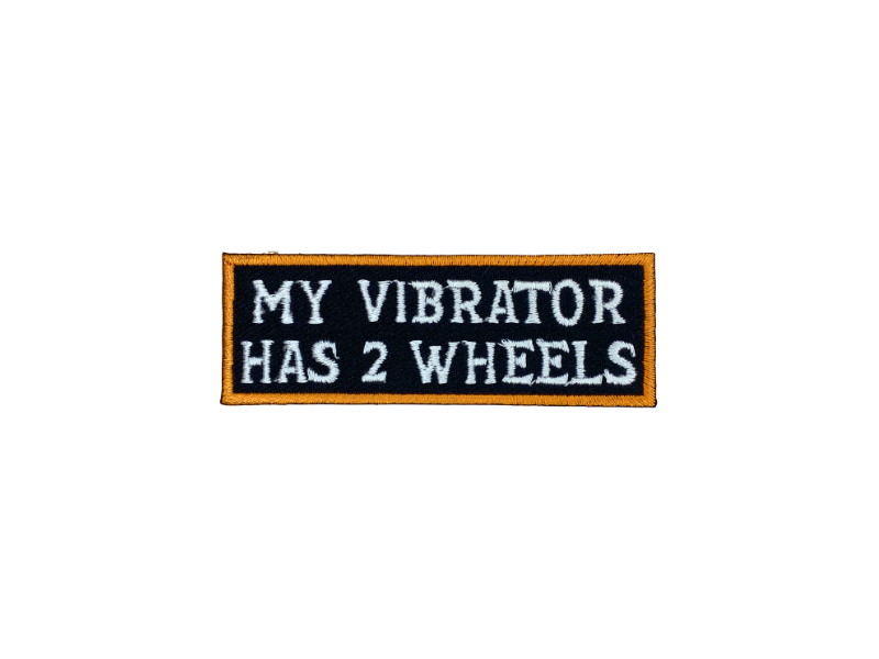My vibrator has 2 wheels - Patch Mærke - Billede 2