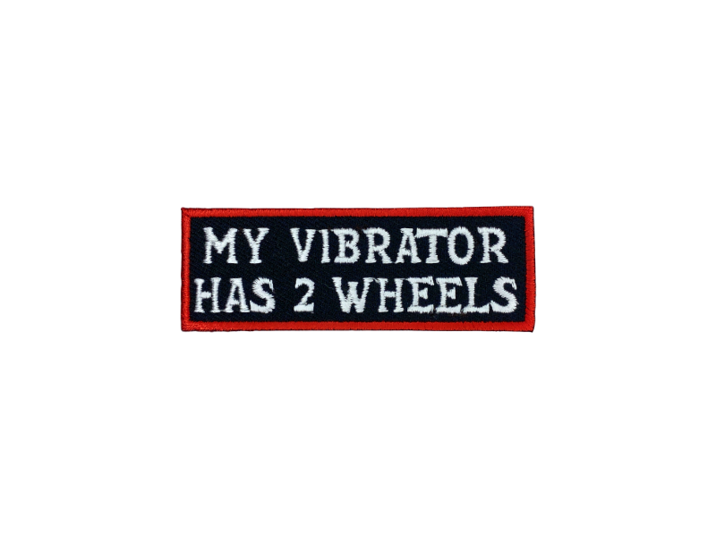 My vibrator has 2 wheels - Patch Mærke - Billede 3
