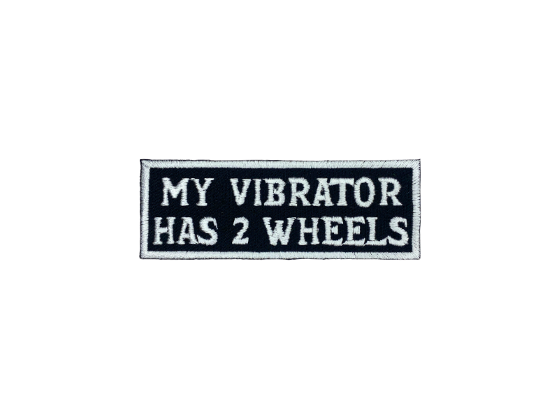 My vibrator has 2 wheels - Patch Mærke - Billede 5