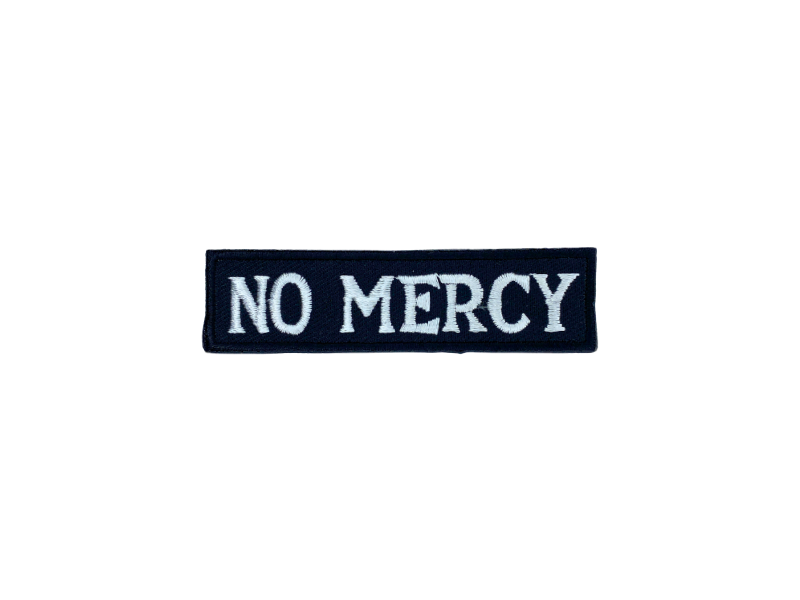 No mercy - Patch Mærke - Billede 2
