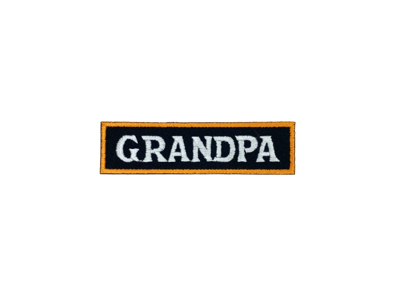 Grandpa - Patch Mærke - Billede 2