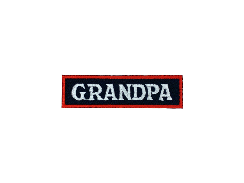 Grandpa - Patch Mærke - Billede 3