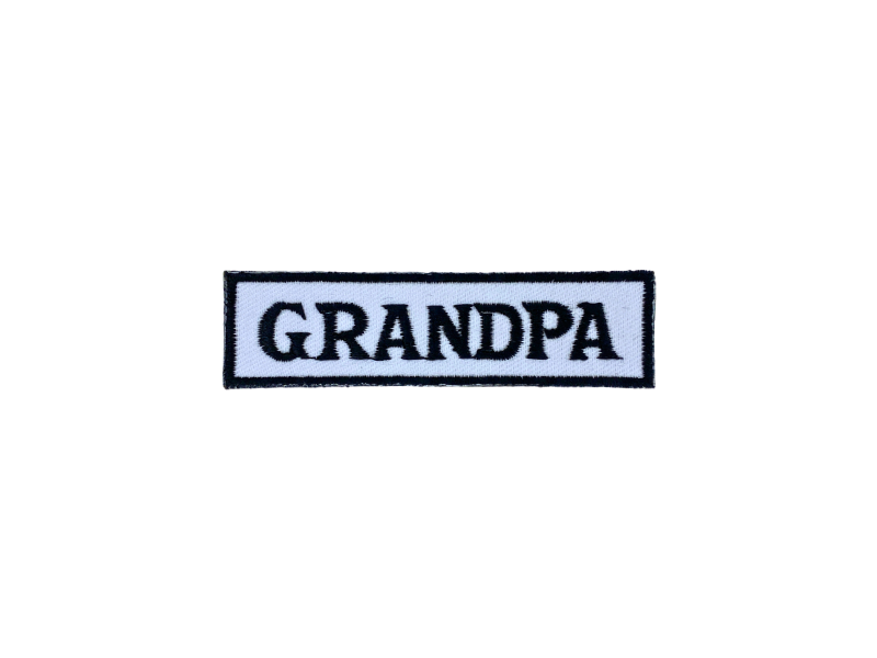 Grandpa - Patch Mærke - Billede 4