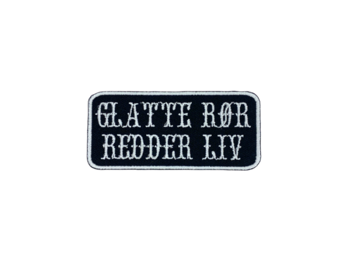 Glatte rør redder liv - Patch  Mærke