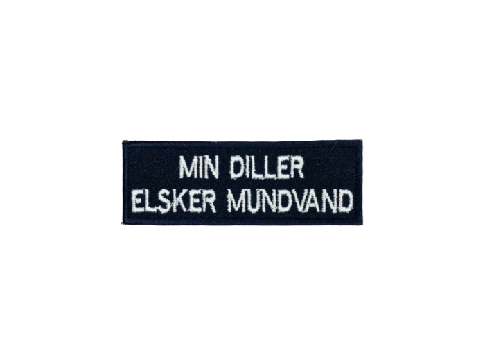Min diller elsker mundvand - Patch  Mærke - Billede 2
