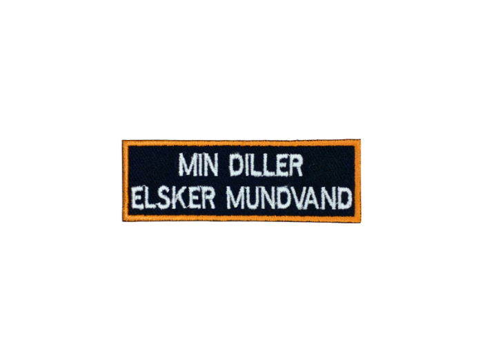 Min diller elsker mundvand - Patch  Mærke - Billede 3