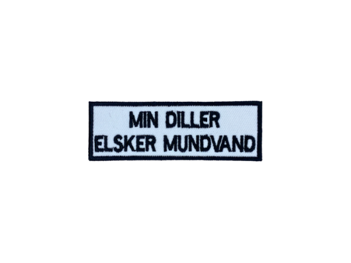 Min diller elsker mundvand - Patch  Mærke - Billede 4