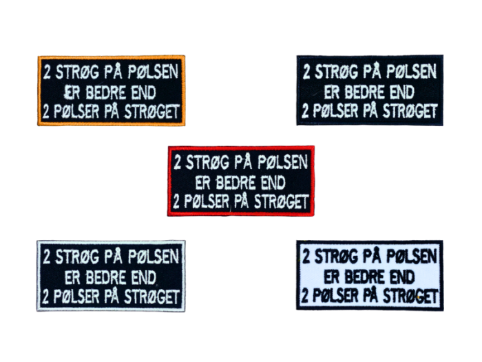 2 strøg på Pølsen er bedre end 2 pølser på Strøget - Patch  Mærke
