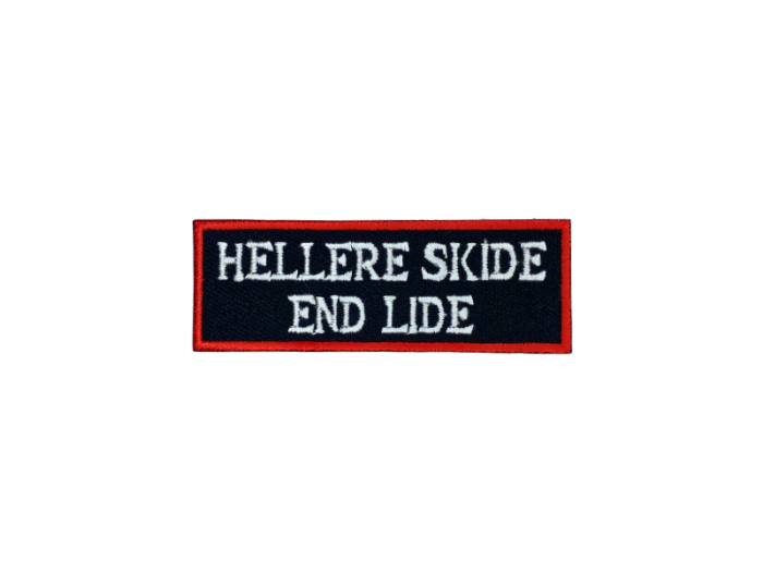 Hellere skide end lide - Patch  Mærke - Billede 3
