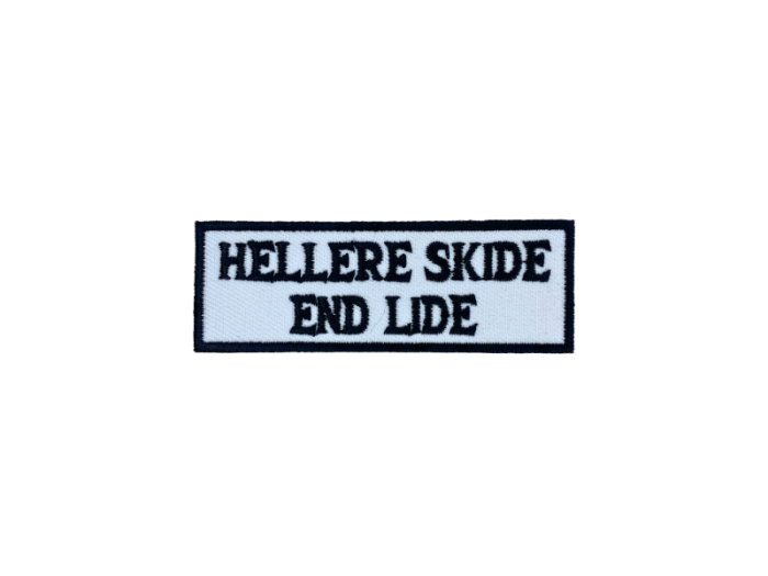 Hellere skide end lide - Patch  Mærke - Billede 4