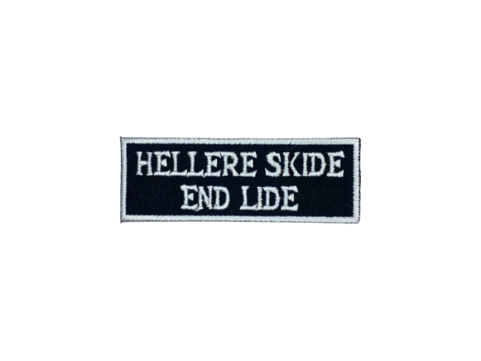 Hellere skide end lide - Patch  Mærke - Billede 5