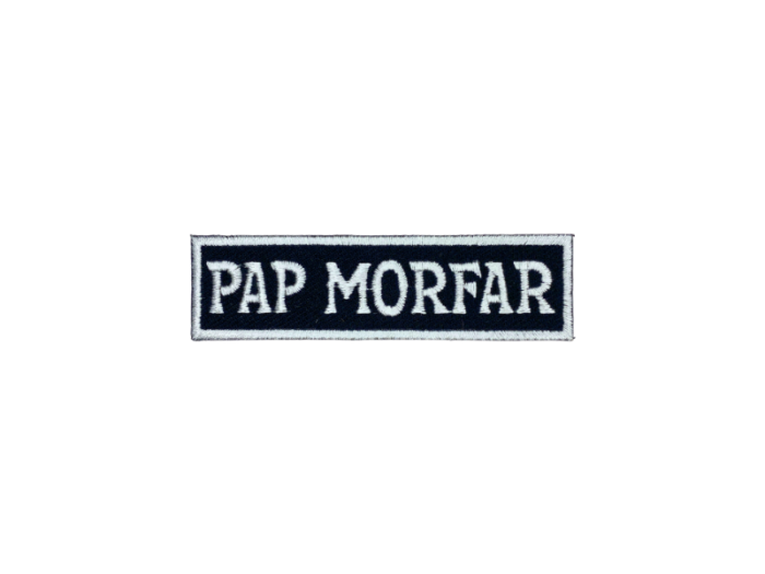 Pap Morfar - Patch  Mærke