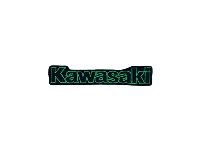Kawasaki Logo 10 cm - Patch Mærke