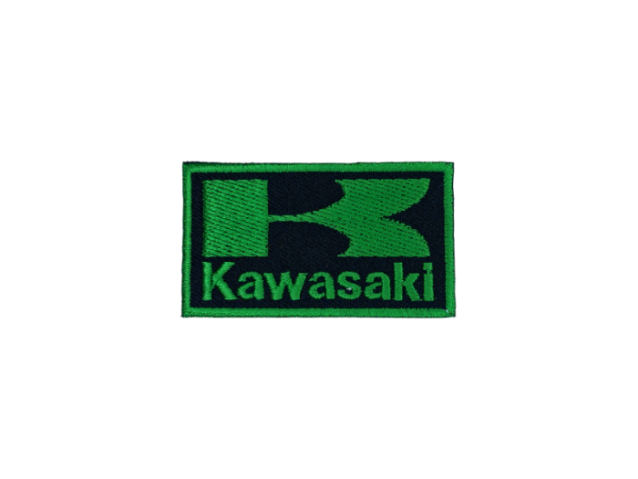 Kawasaki Logo Emblem - Patch Mærke