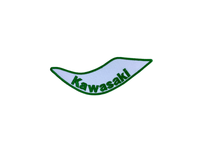 Kawasaki mærke til caps - Patch Mærke