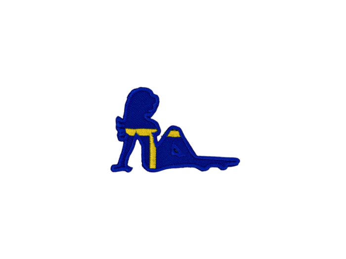 Pige Sverige flag  - Patch Mærke