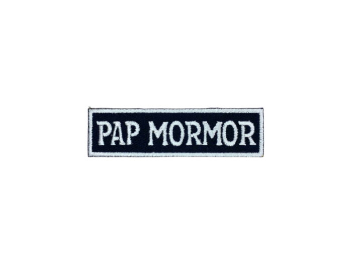 Pap Mormor - Patch  Mærke