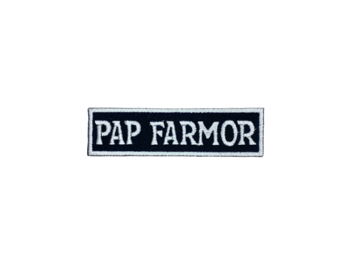 Pap Farmor - Patch  Mærke