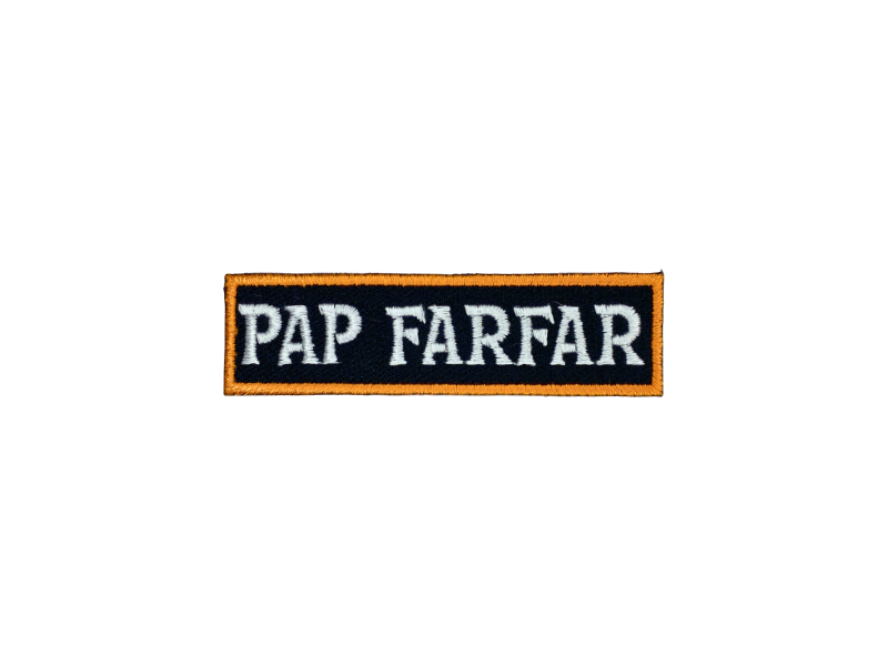 Pap Farfar - Patch Mærke - Billede 3