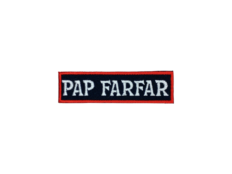 Pap Farfar - Patch Mærke - Billede 4