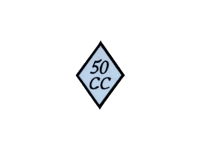 50 cc ruder- diamant - Patch  Mærke - Billede 4
