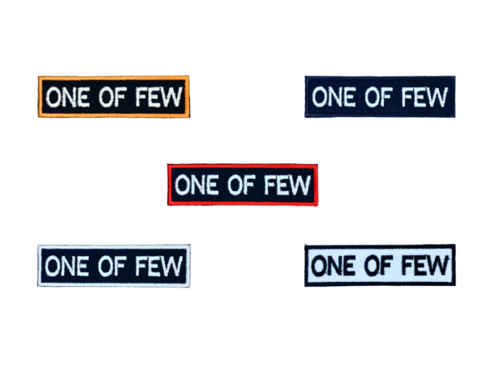 One of few - Patch  Mærke