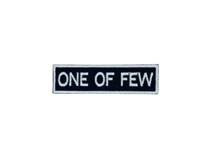 One of few - Patch  Mærke