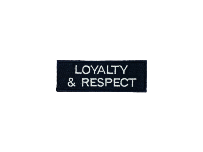 Loyalty & Respect - Patch  Mærke - Billede 2
