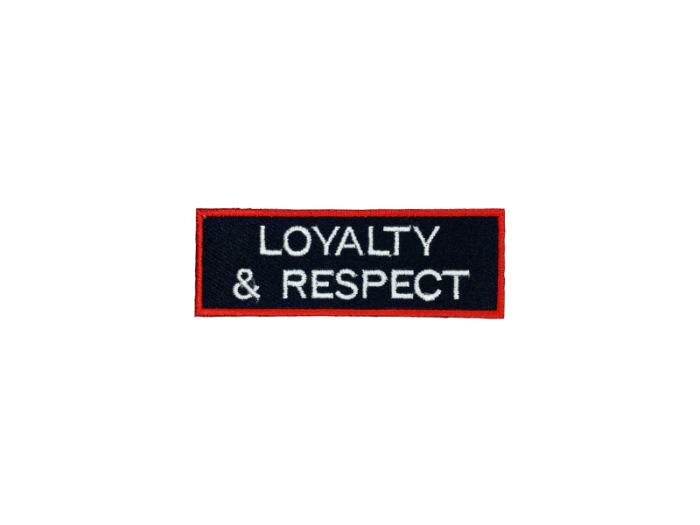 Loyalty & Respect - Patch  Mærke - Billede 4