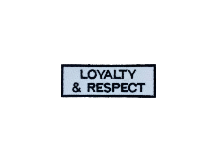 Loyalty & Respect - Patch  Mærke - Billede 3