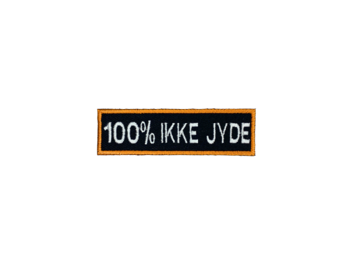 100% ikke Jyde - Patch  Mærke - Billede 4