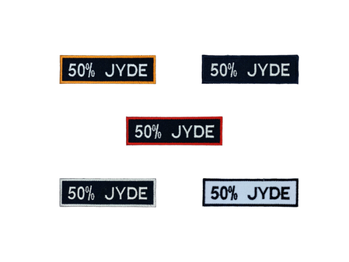 50% Jyde - Patch Mærke