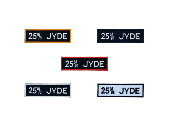 25% Jyde - Patch Mærke