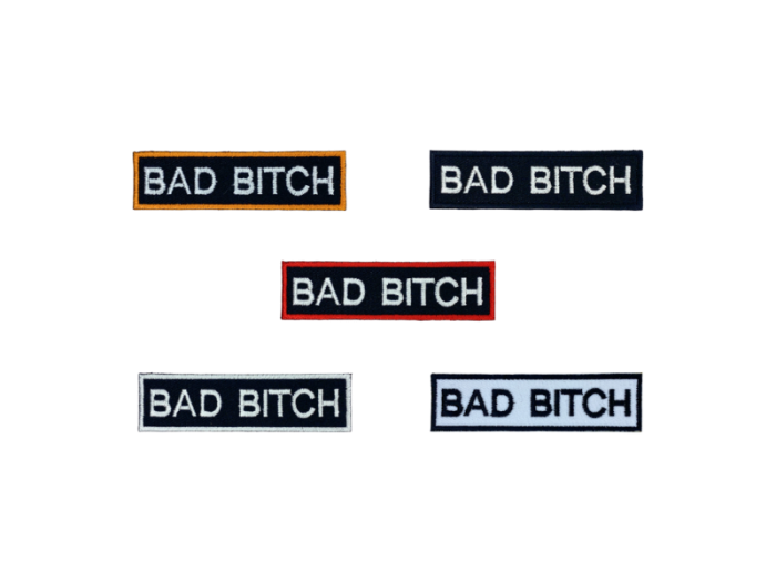 Bad Bitch - Patch Mærke