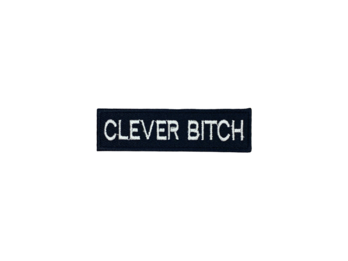 Clever Bitch - Patch Mærke - Billede 5