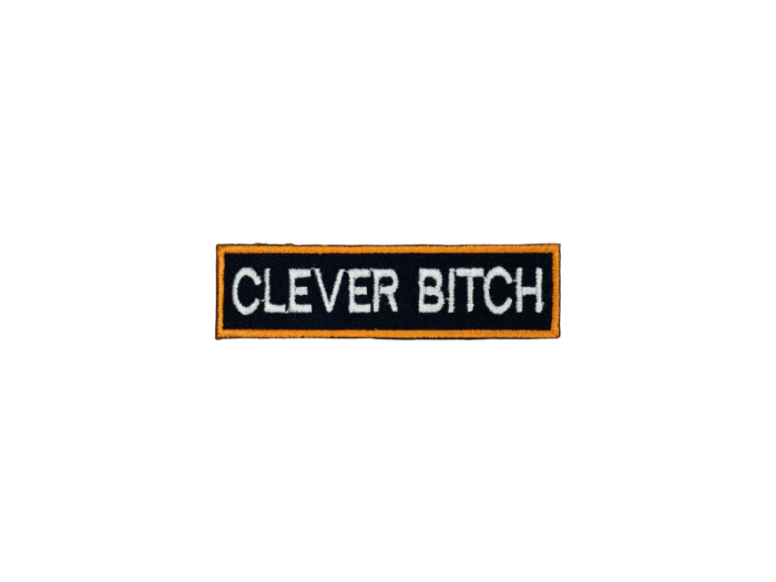 Clever Bitch - Patch Mærke - Billede 4