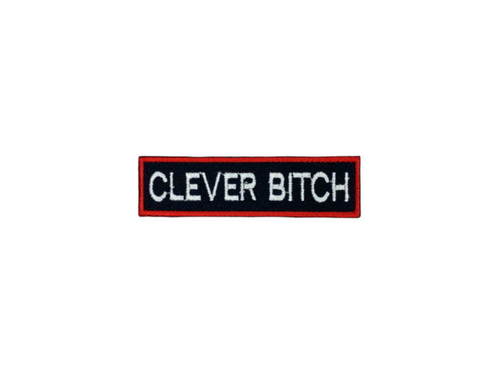 Clever Bitch - Patch Mærke - Billede 3